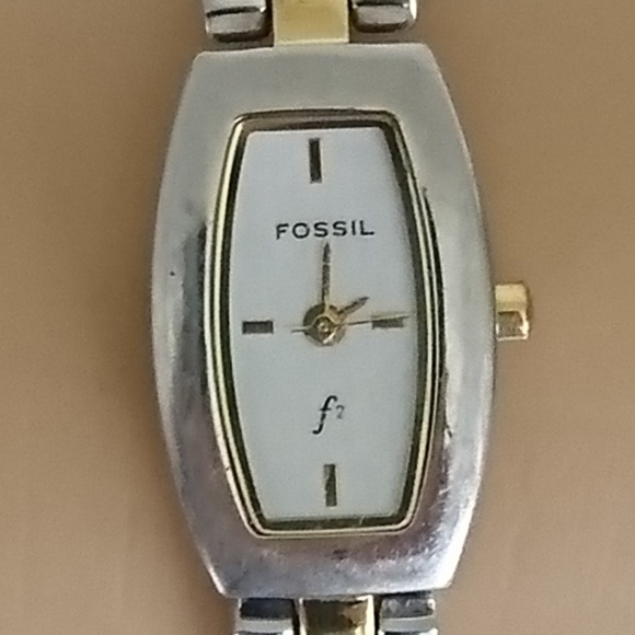 Fossil Gold & Silver Tone Steel Watch 30 Meters main image 6